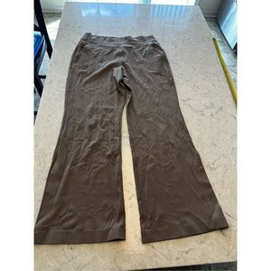 Athleta Venice Flare Wide Leg Pant Mahogany Brown Women’s Sz L